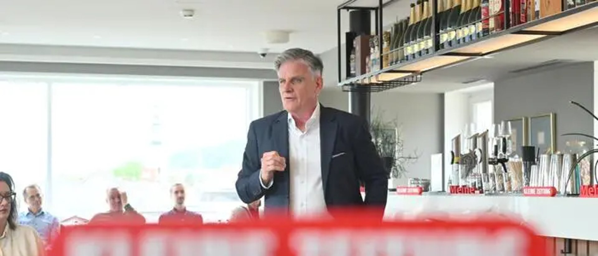 Wirtschaftstalk der Kleinen Zeitung 2026 on stage