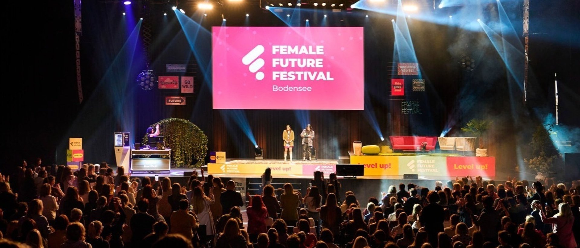 Female Future Festival on stage