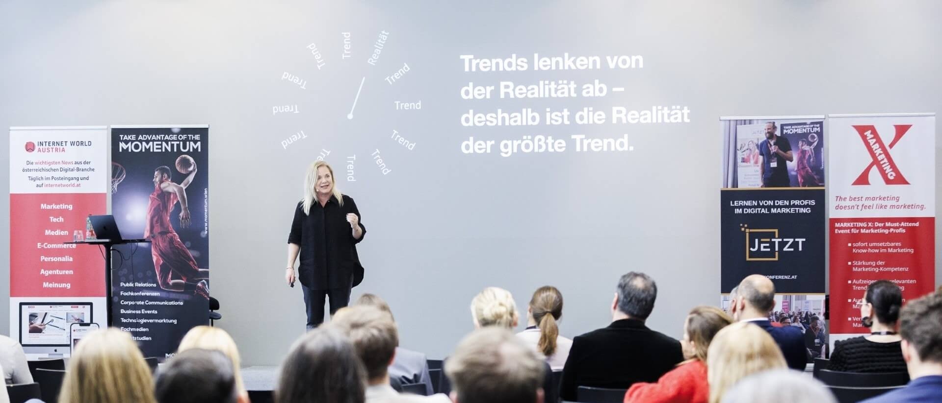JETZT Konferenz on stage