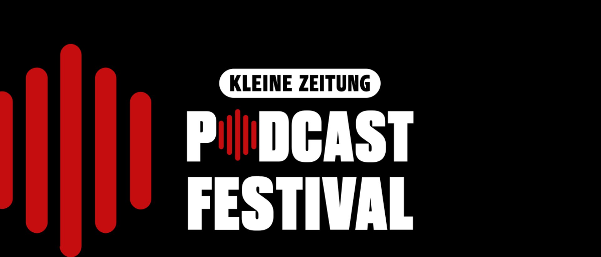 Kleine Zeitung Podcast Festival on stage