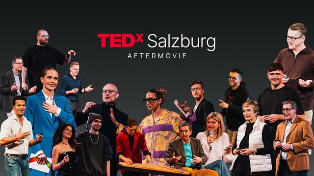 TEDxSalzburg on stage