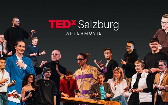 TEDxSalzburg on stage