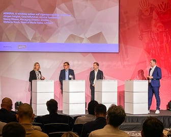 Am Podium "Sport & Marke" Kongress