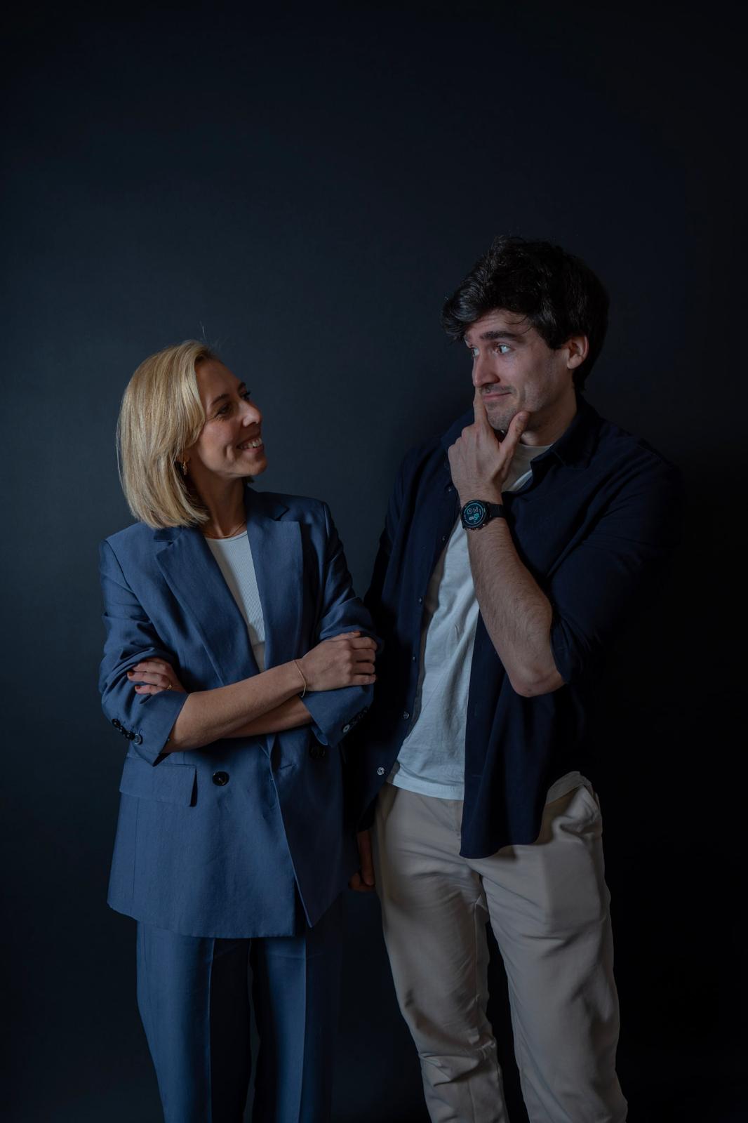 Stefanie and Johannes — co-founders of Spotcast
